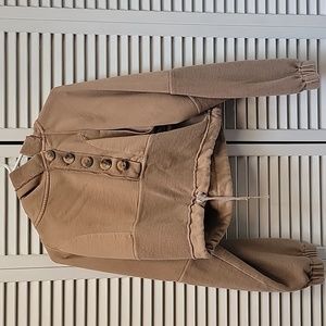 Free People Hoodie sz sm crop